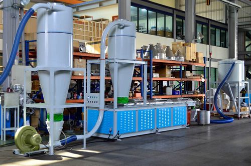 Ligne d'extrusion double vis - Everplast Machinery Co., Ltd. - de granulation / de compoundage / pour PVC