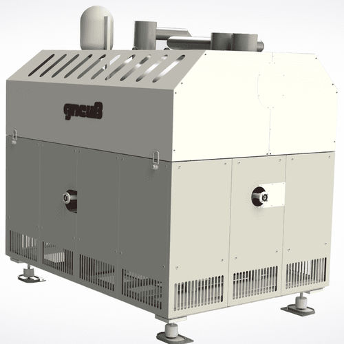 Ligne d'extrusion compacte - Gneuß Kunststofftechnik GmbH - de granulation / de recyclage de matières plastiques / pour PET