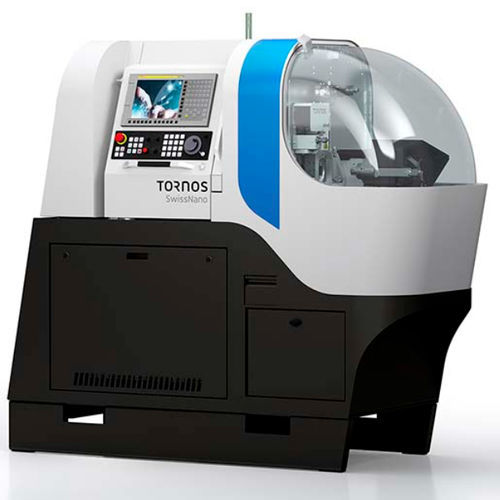 Décolleteuse CNC - Nano 10 - TORNOS - 6 axes / 20 outils / de perçage