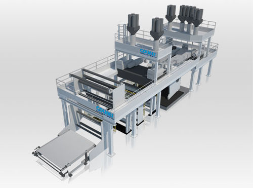 Ligne de coextrusion de film à plat - Barriercast® series - COLINES® S.p.A. - multicouche / pour film barrière