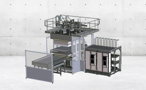 Presse à injecter verticale - QUATTRO-RAM 700-700/850 - Maplan Maschinen und technische Anlagen, Planungs- und Fertigungsgesellschaft m.b.H. - servo-électrique / pour le caoutchouc / pour applications automobiles