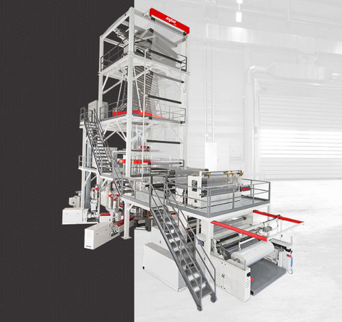 Ligne d'extrusion 5 couches - PENTAFOIL ®  - Rajoo Engineers Ltd. - compacte / de film par gonflage / pour thermoplastiques