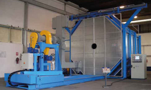 Machine de rotomoulage type shuttle - ROTOBOX - Caccia Engineering S.r.l.