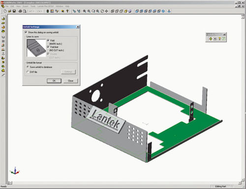Logiciel de conception - Lantek Flex3d SOLIDWORKS ® - Lantek Sheet Metal Solutions S.L. - pour tôlerie / 3D / 2D