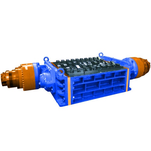 Déchiqueteur primaire - 2R 75 series - SatrindTech S.r.l - à 2 arbres / métal / pour le bois