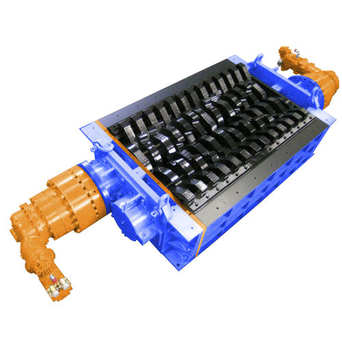 Déchiqueteur primaire - 2R 150 series - SatrindTech S.r.l - à 2 arbres / métal / pour le bois