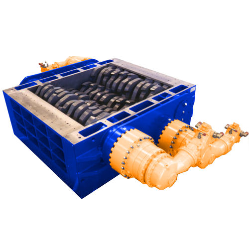 Déchiqueteur primaire - 4R 200-400 series - SatrindTech S.r.l - à 4 arbres / pour le bois / pour carton