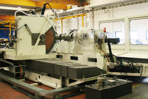 Rectifieuse cylindrique extérieure - DB4500 - AZ spa - pour vilebrequins / CNC / à usage intensif