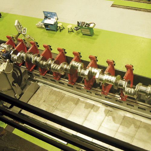 Rectifieuse cylindrique extérieure - DB12500 - AZ spa - pour vilebrequins / CNC / à usage intensif