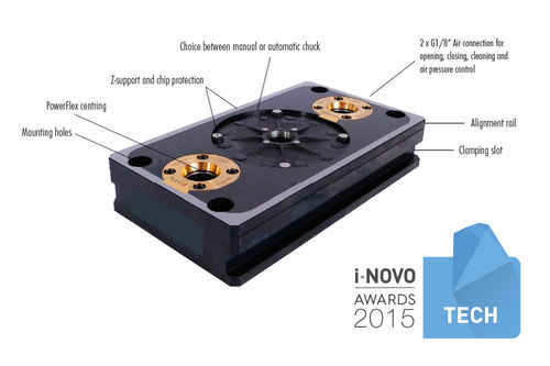 Unité de centrage et bridage au point zéro - ZPS Duo Compact - F-Tool