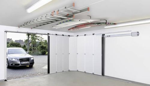 Porte coulissante - HST - Hörmann - sectionnelle / pour l'extérieur / pour garage