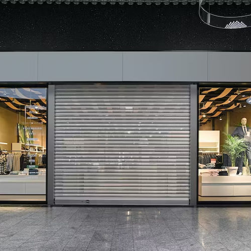 Porte à enroulement - Hörmann - sectionnelle / en acier inoxydable / en aluminium