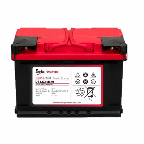 Batterie plomb - HAWKER® ZEMA™ DS - ENERSYS - de bloc / pour applications ferroviaires / sans entretien