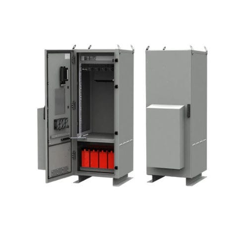 Armoire électrique de distribution - STREETFLEX® FWAO - ENERSYS - au sol / robuste / IP55