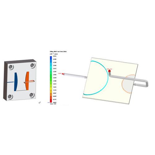 Logiciel de simulation de moulage par injection - Bi-Injection Molding - Moldex3D, CoreTech System Co., Ltd.