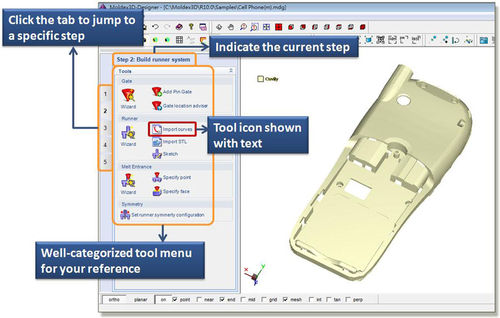Logiciel de simulation - Designer - Moldex3D, CoreTech System Co., Ltd. - de modélisation / de conception / 3D