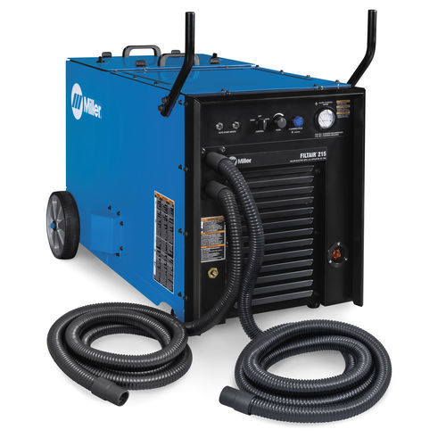 Aspirateur de fumée sous vide poussé - FILTAIR® 215 - Miller Electric Mfg. - mobile / pour l'industrie / de soudage