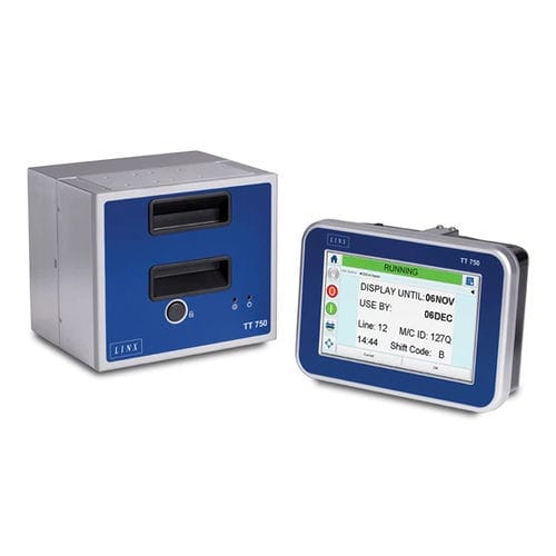 Codeur à transfert thermique pour emballage - Linx TT 750 - LINX PRINTING TECHNOLOGIES LTD - de bureau / monochrome / flexible