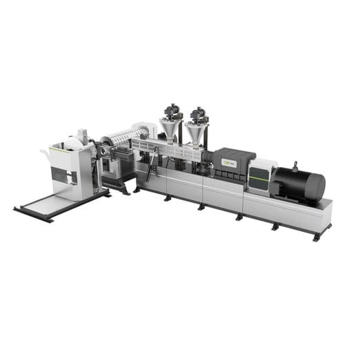 Extrudeuse monovis - SKW-125 - Jiangsu Xinda Tech Limited - de compoundage / pour HFFR / pour câble