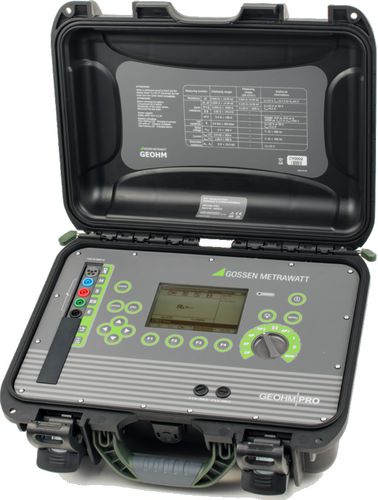 Testeur de basse résistance - GEOHM PRO - GOSSEN METRAWATT GmbH - de résistance de terre