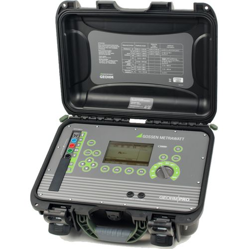 Testeur de basse résistance - GEOHM XTRA - GOSSEN METRAWATT GmbH - de courant de fuite / de résistance de mise à la terre / de résistivité du sol