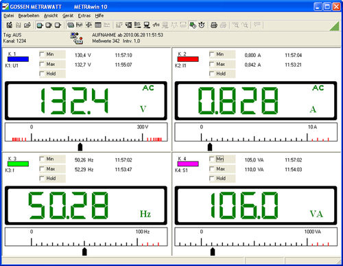 Logiciel d'interface - METRAWIN 10 - GOSSEN METRAWATT GmbH