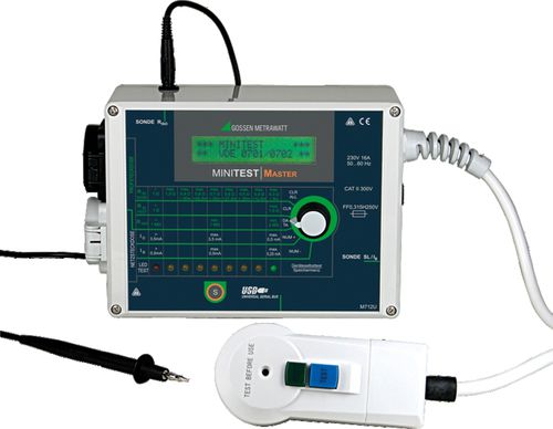 Testeur de sécurité électrique - MINITEST - GOSSEN METRAWATT GmbH - PAT / pour appareils électriques / portable