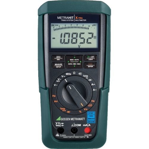 Multimètre numérique - METRAHIT PM-SERIES - GOSSEN METRAWATT GmbH - avec afficheur à barres / portable / 1000 V