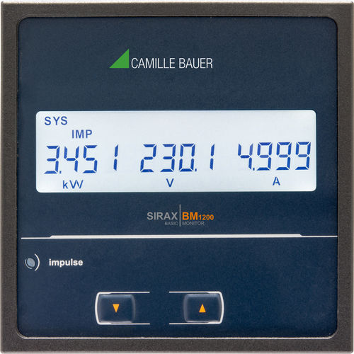 Indicateur de puissance - SIRAX BM Series  - GOSSEN METRAWATT GmbH - affichage LCD / programmable / USB
