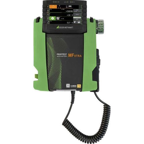 Testeur d'installation électrique - PROFITEST MF XTRA - LEMONGREEN - GOSSEN METRAWATT GmbH - de tension résiduelle / d'isolement / de courant de fuite