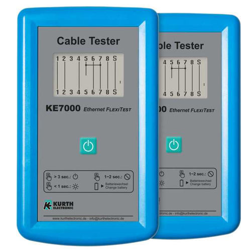 Testeur de câbles - KE7000 SET - GOSSEN METRAWATT GmbH - de continuité / de réseau / pour l'industrie