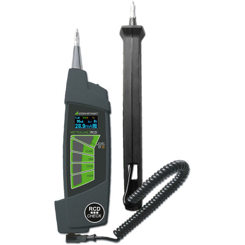 Appareil de test de courant résiduel - METRALINE RCD-CHECK - GOSSEN METRAWATT GmbH - de matériaux / numérique / compact