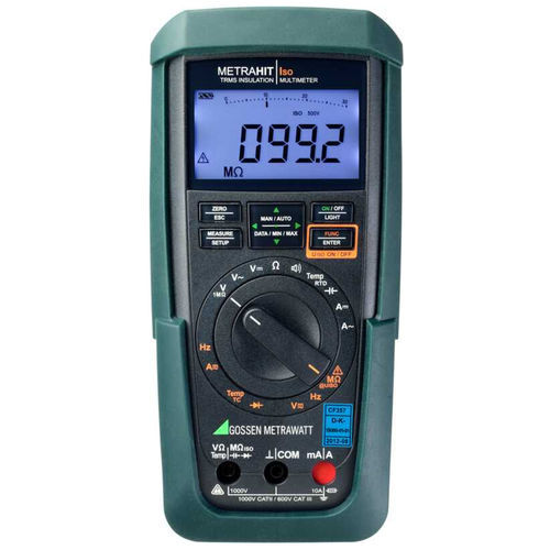 Multimètre avec testeur d'isolement - METRAHIT ISO - GOSSEN METRAWATT GmbH - numérique / portable / 1000 V