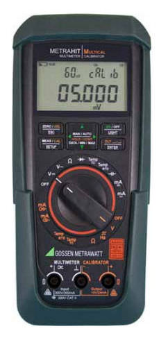 Calibrateur multifonction - METRACAL MC   - GOSSEN METRAWATT GmbH - pour capteur de température / universel / portable