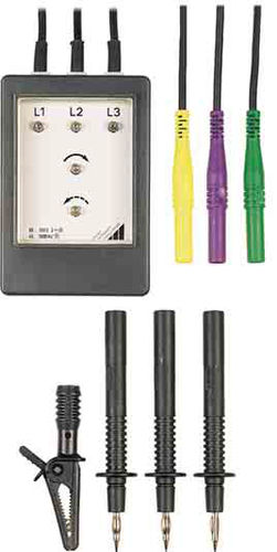 Indicateur de séquence de phase -  PhaseCop 2 - GOSSEN METRAWATT GmbH - à LED / portatif