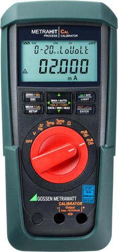 Calibrateur multifonction - METRAHIT CAL - GOSSEN METRAWATT GmbH - pour capteur de température / robuste / portable