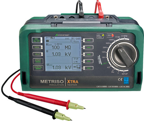 Testeur d'isolement - METRISO XTRA - GOSSEN METRAWATT GmbH - de tension / de basse résistance / de câblage