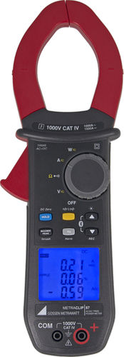 Pince multimètre numérique - METRAclip 87 - GOSSEN METRAWATT GmbH - portable / 1000 V / 1000 A