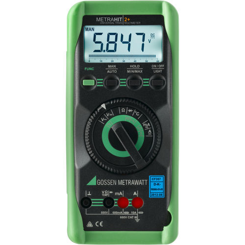 Multimètre numérique - METRAHIT 2+ - GOSSEN METRAWATT GmbH - avec afficheur à barres / portable / 600 V
