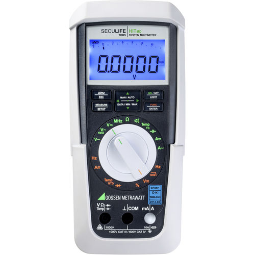 Multimètre numérique - SECULIFE HIT MD - GOSSEN METRAWATT GmbH - avec afficheur à barres / portable / 600 V