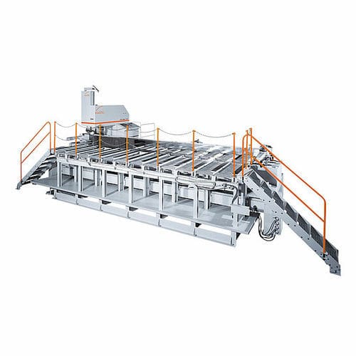 Scie à ruban - KASTObbs U - KASTO Maschinenbau GmbH & Co. KG - verticale / pour métaux / semi-automatique