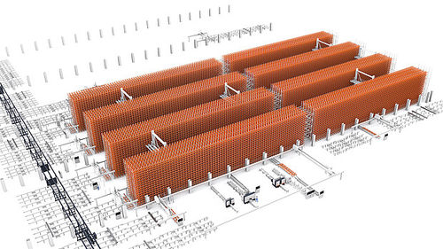 Magasin de stockage automatique vertical - UNICOMPACT - KASTO Maschinenbau GmbH & Co. KG - pour barres en fer / à transtockeur / compact