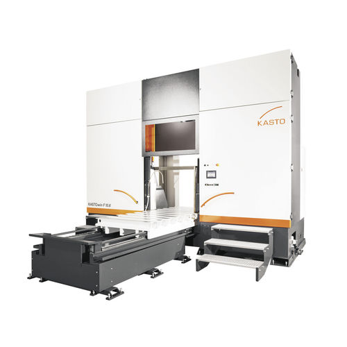 Scie à ruban - KASTOwin F 10.6 - KASTO Maschinenbau GmbH & Co. KG - pour métaux / de précision / avec système de refroidissement