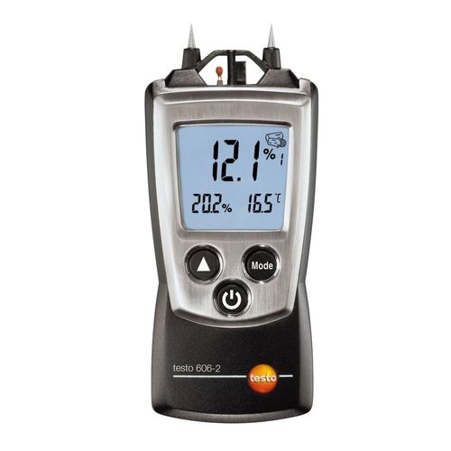 Humidimètre pour matériaux de construction - 606-2 - TESTO - par séchage / avec afficheur numérique / portable