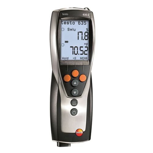 Humidimètre pour matériaux solides - 635-2 - TESTO - avec afficheur numérique / portable / sans fil