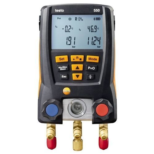 Manomètre différentiel - 550 - TESTO - numérique / montage arrière / électronique