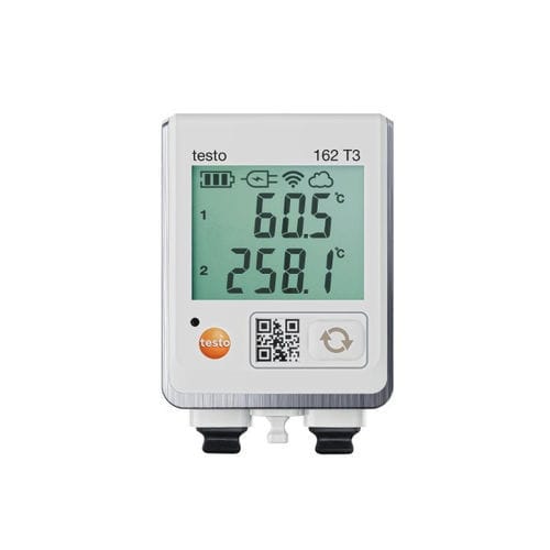 Enregistreur de données de température - 162 T3 - TESTO - en ligne / avec écran / pour thermocouple