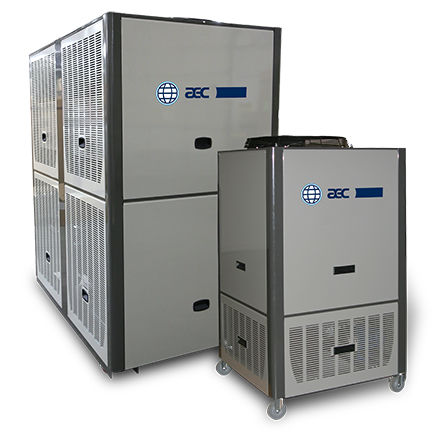 Refroidisseur pour l'industrie - GP series - AEC, Inc. - ACS Group - compact / à condensation par air / à condensation par eau