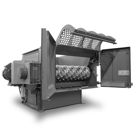 Déchiqueteur à 1 arbre - V series - AEC, Inc. - ACS Group - pour le bois / pour carton / plastique