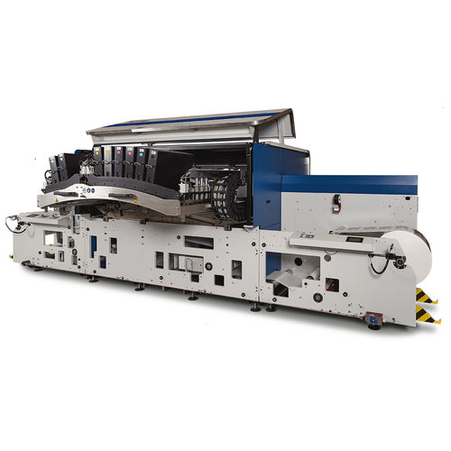 Presse flexographique en ligne - N730i - DOMINO - à 7 couleurs / d'étiquettes / à jet d'encre